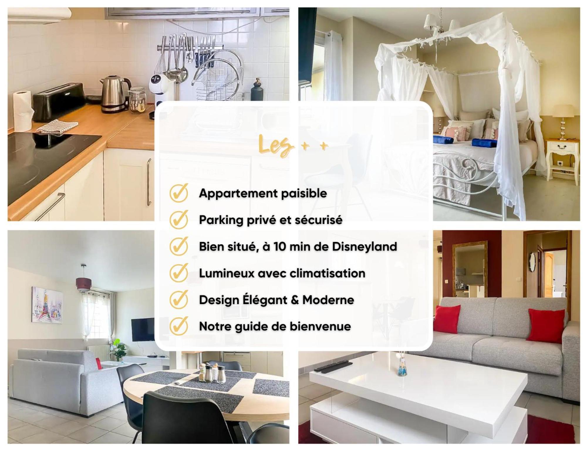 Chessy - Appartement au calme proche de Disneyland Paris Extérieur photo